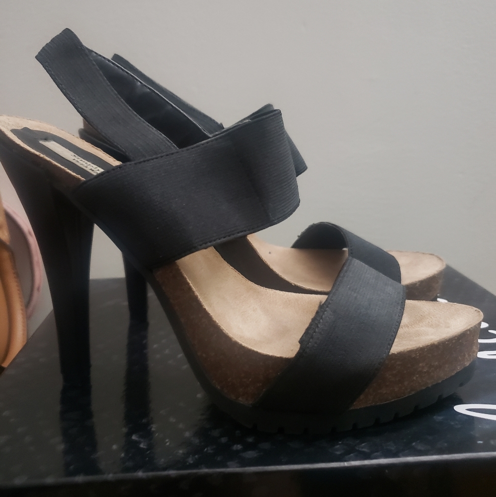 Black heels